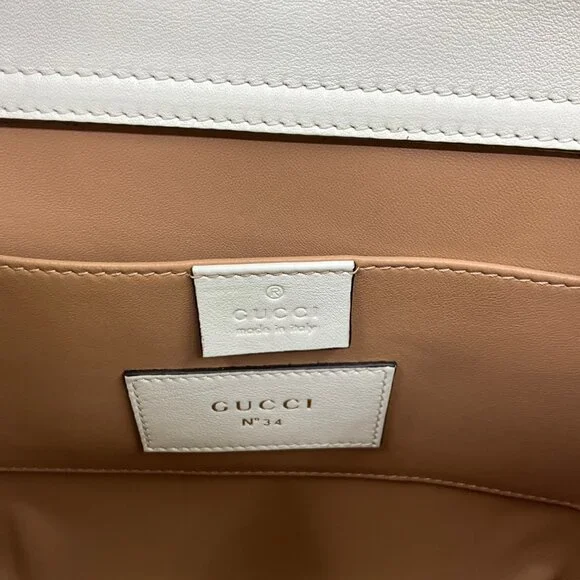 GUCCI Crocodile Himalaya Medium Diana Tote NEW - Picture 9 of 10